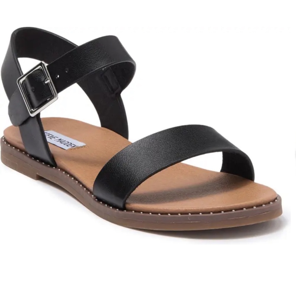 Steve Madden Black Sandal